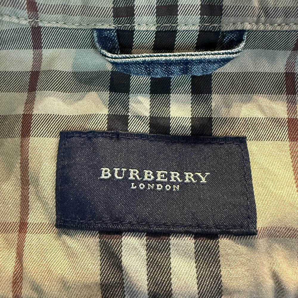 [BURBERRY] Burberry Nova Check Men's Denim Jacket