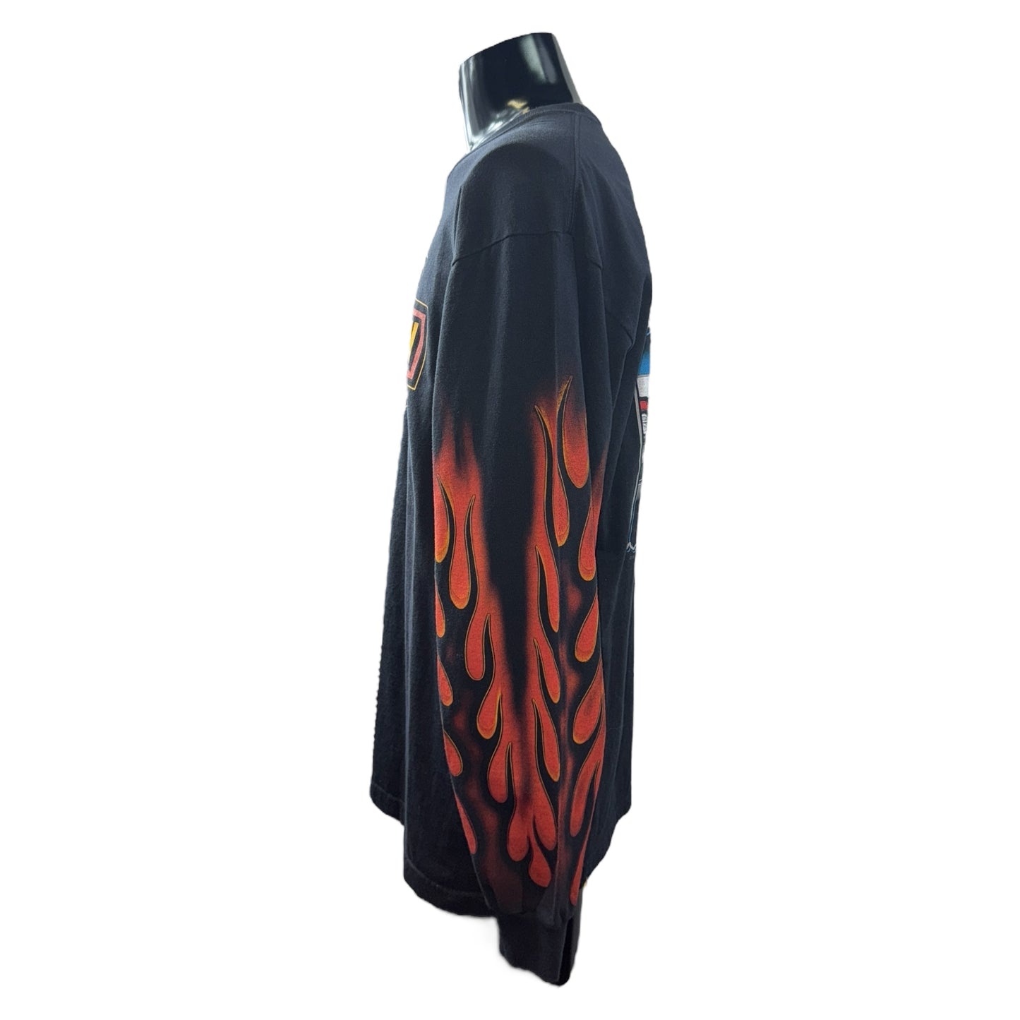【HARLEY DAVIDSON】ハーレーダビッドソン  MID-OHIO HARLEY-DAVIDSON INC.2005コピーライト ロングスリーブTシャツ