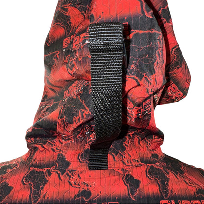 [SUPREME] Supreme 18SS World Famous Taped Hooded Nylon Jacket