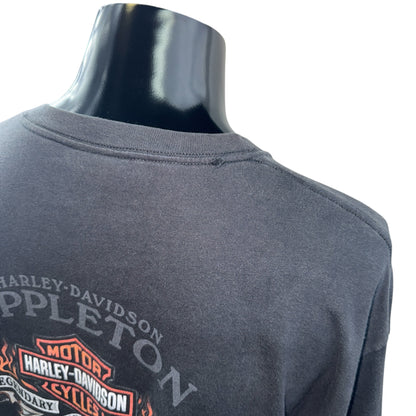 [HARLEY DAVIDSON] Harley Davidson Vintage Long Sleeve T-Shirt