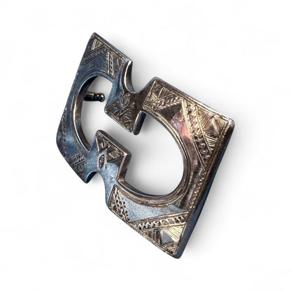 [HERMES] Hermes Tuareg Belt Buckle Ag925
