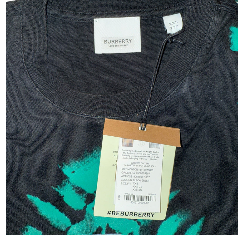 [BURBERRY] Burberry tie-dye T-shirt