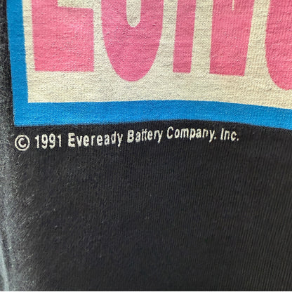 ENERGIZER 90's Vintage Bunny Graphic T-Shirt