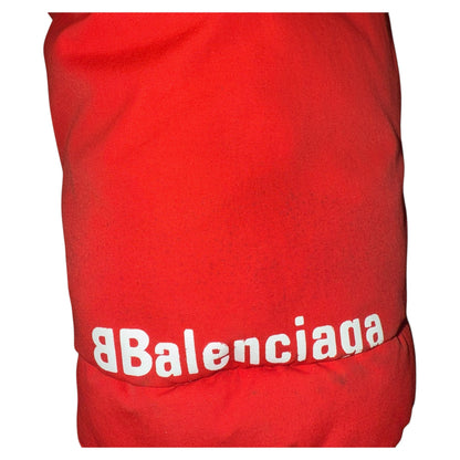 [BALENCIAGA] Balenciaga “FOOTBALL PRINT” logo down jacket