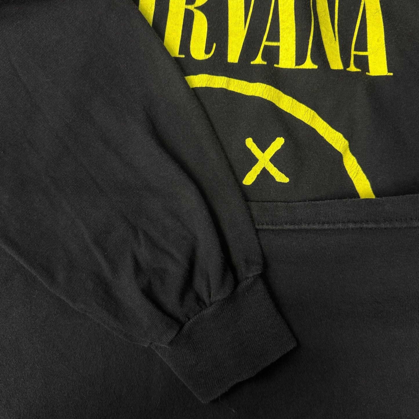 【NIRVANA】ニルヴァーナ スマイルVintage ロングスリーブTシャツ