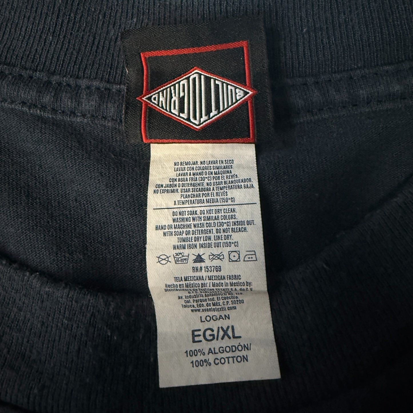 【INDEPENDENT】インディペンデント "BAR LOGO" 00's Vintage Tシャツ navy