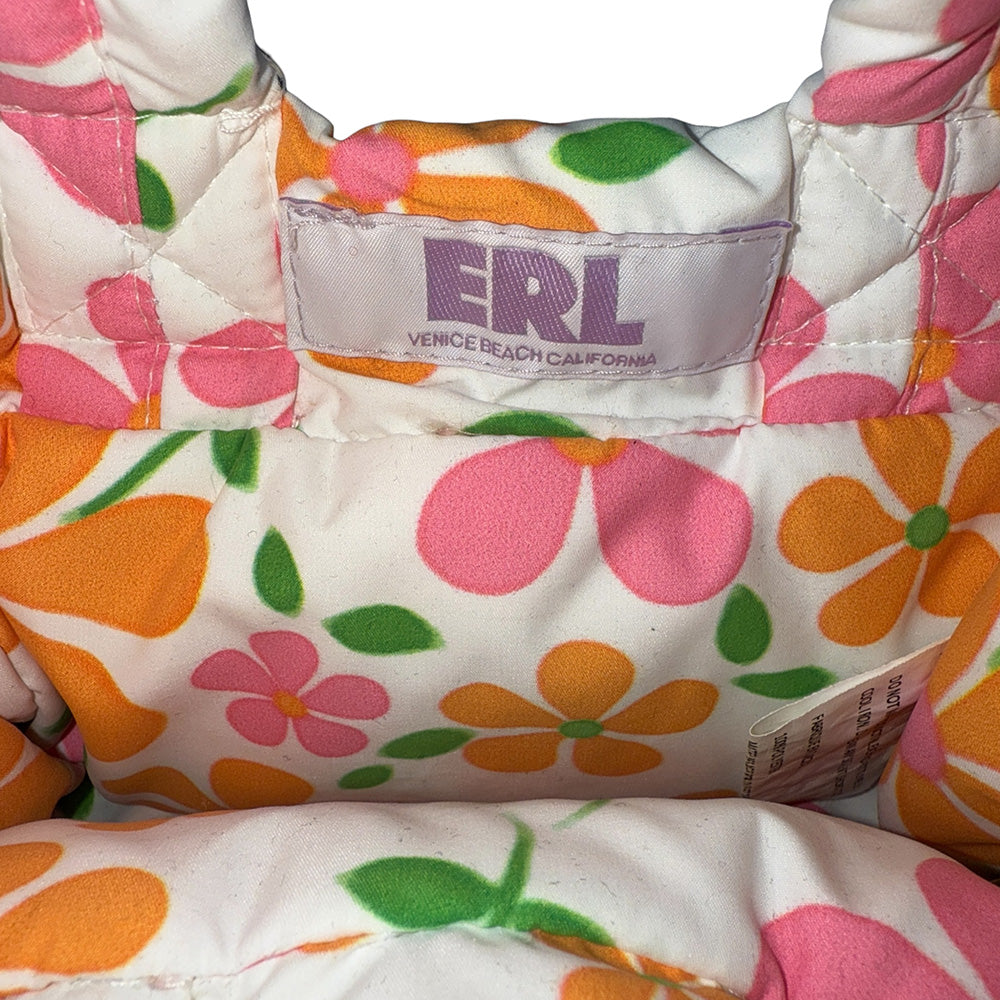 [ERL] ERL Floral Print Down Bag