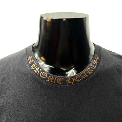 [CHROME HEARTS] Chrome Hearts neck logo T-shirt