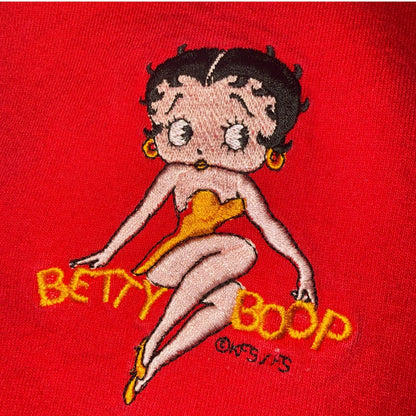 [BETTY BOOP] Betty Boop 90's Embroidered T-shirt