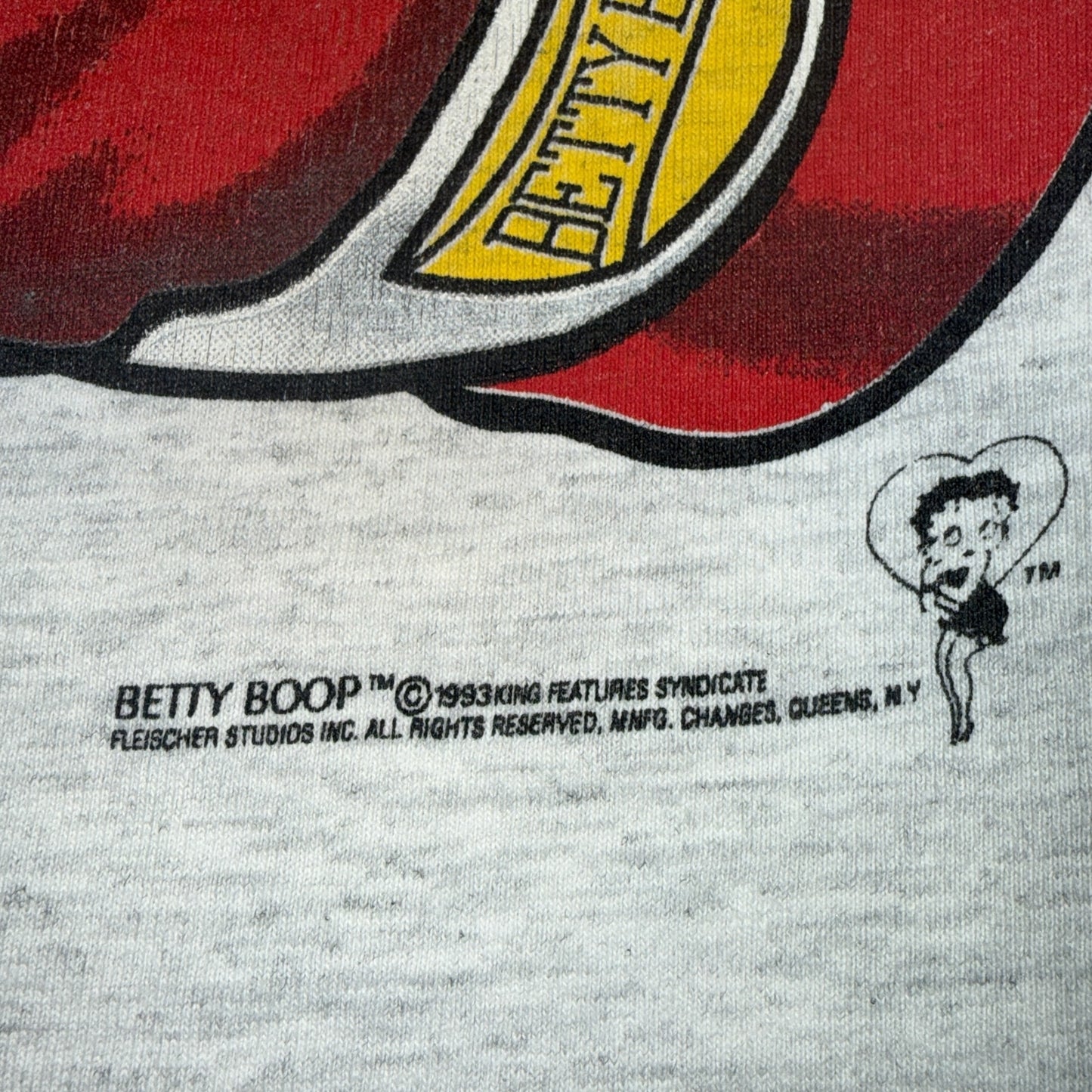 [BETTY BOOP] Betty Boop "BOXING" T-shirt