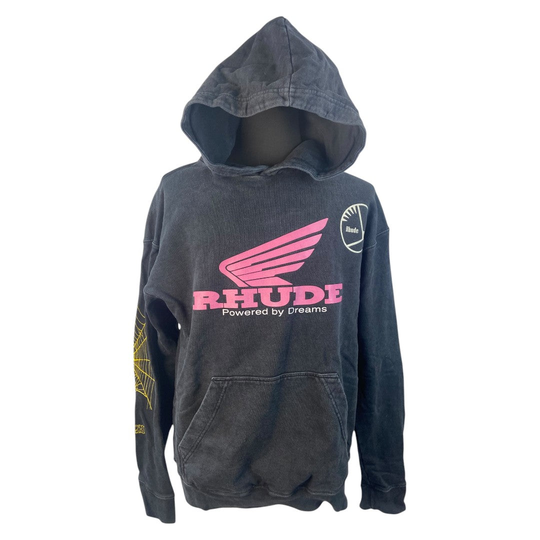 RHUDE COBRA Hoodie (Black) / M
