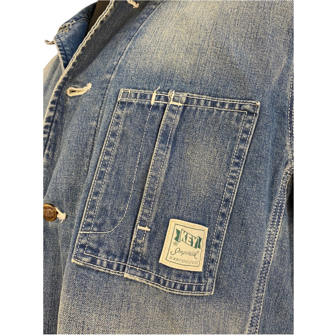 【GOODENOUGH × KEY】グッドイナフ× キー 2012AW / カバーオール / ヴィンテージ加工