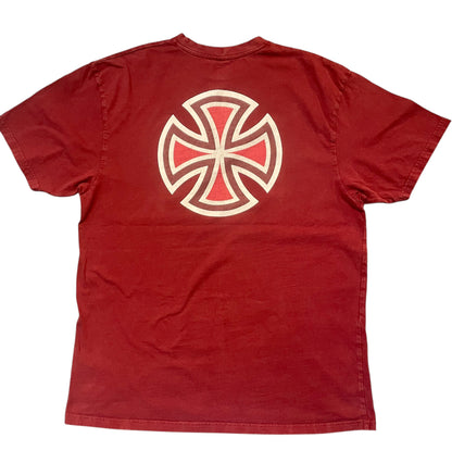 【INDEPENDENT】インディペンデント TRUCK COMPANYロゴプリントTシャツ L