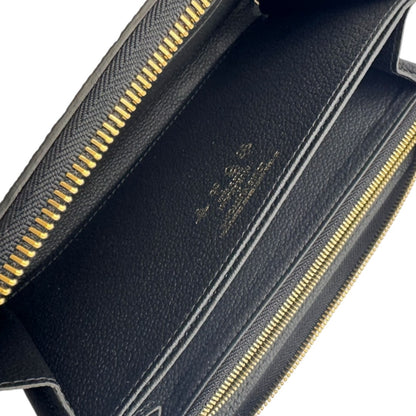 [LOUIS VUITTON] Louis Vuitton Japan Limited Edition Zippy Wallet, Takashi Murakami Collaboration Long Wallet, Black