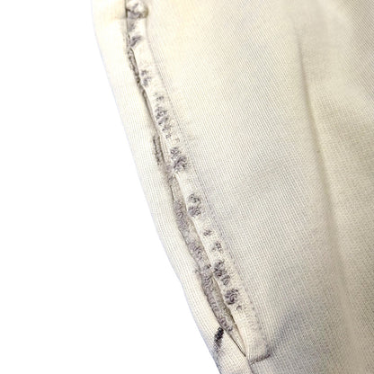 BALENCIAGA Y2K Baggy Sweatpants, Light Beige, Archetype Fleece, Size XS