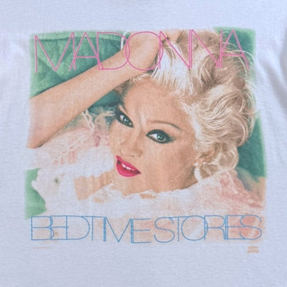 【MADONNA】マドンナ  "BEDTIME STORES" 90's Vintage Tシャツ L（XL相当）