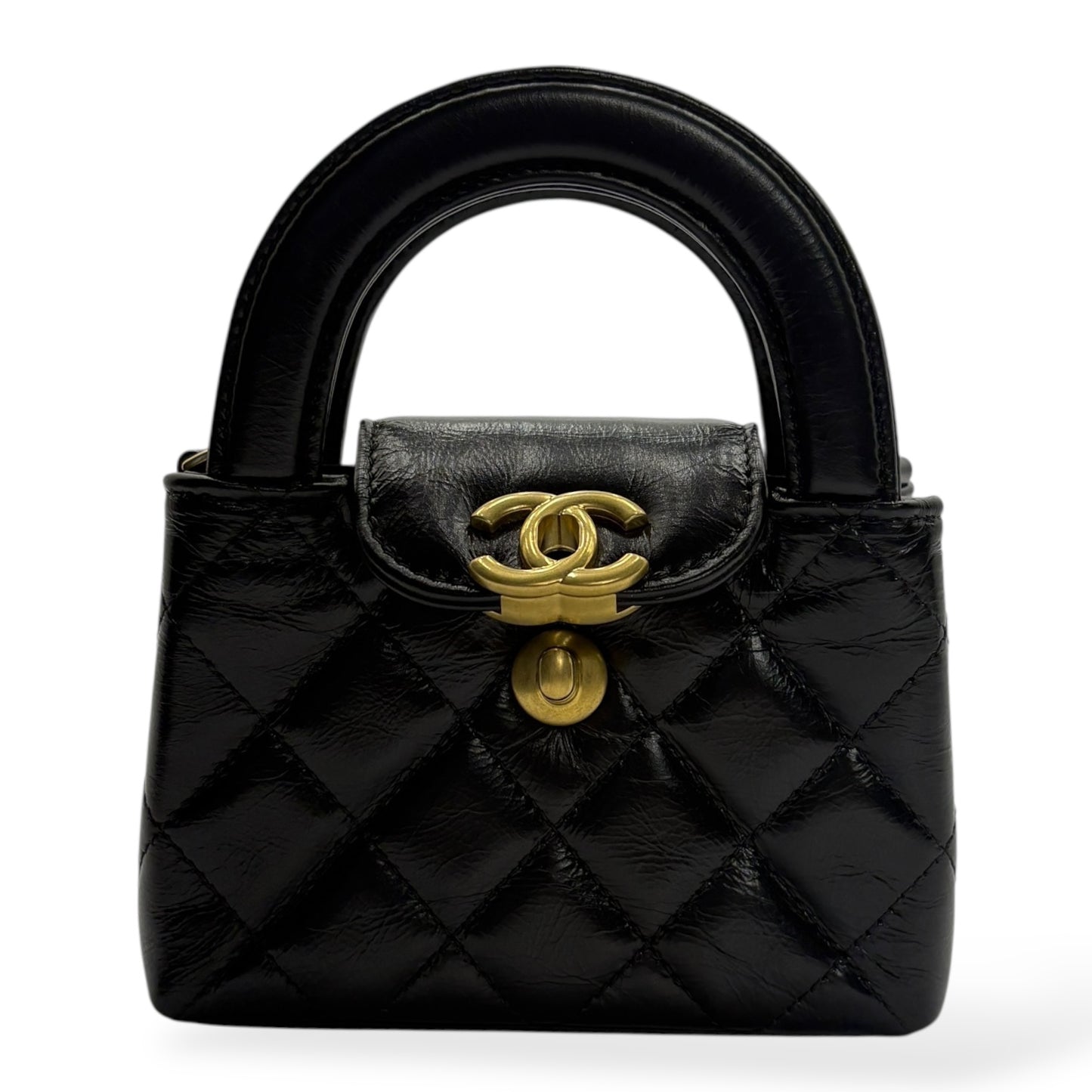 [CHANEL] Chanel Coco Mark Mini Chain Clutch Shoulder Bag