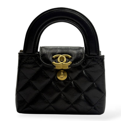 [CHANEL] Chanel Coco Mark Mini Chain Clutch Shoulder Bag