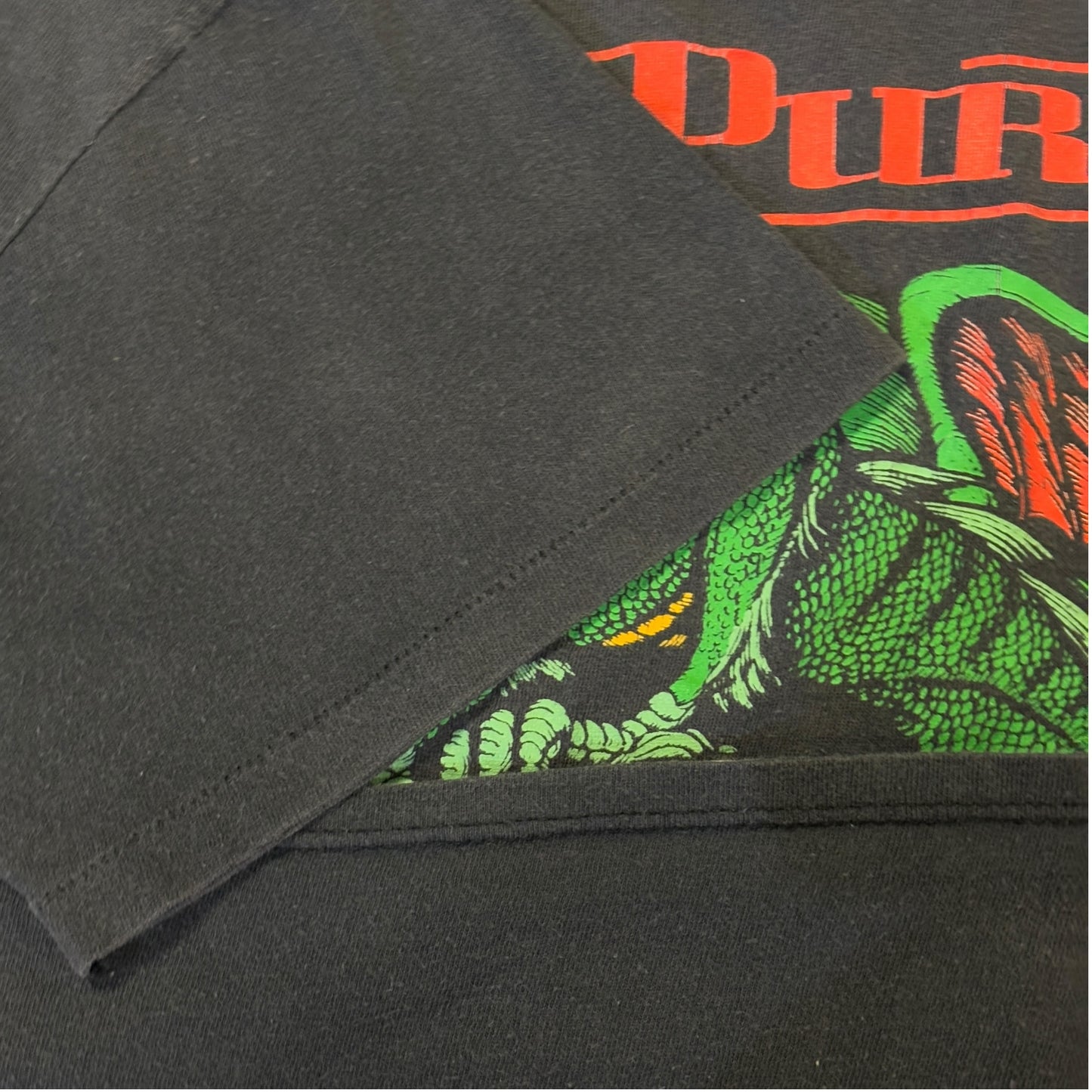 [DEEP PURPLE] Deep Purple "WORLD TOUR 93-94" Vintage T-Shirt, Made in the USA, 90's, BROCKUM Tag, Size L