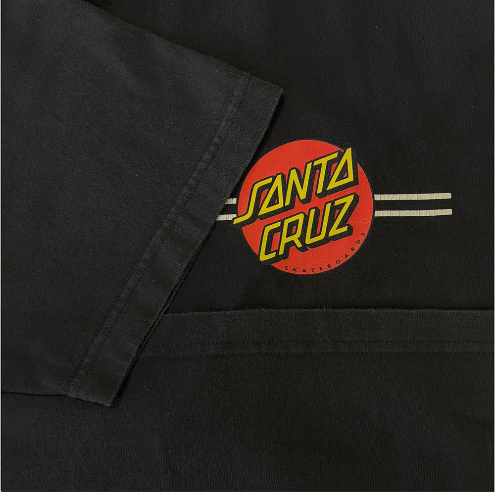 [SANTA CRUZ] Santa Cruz Dot Logo Back Print Vintage T-Shirt XL