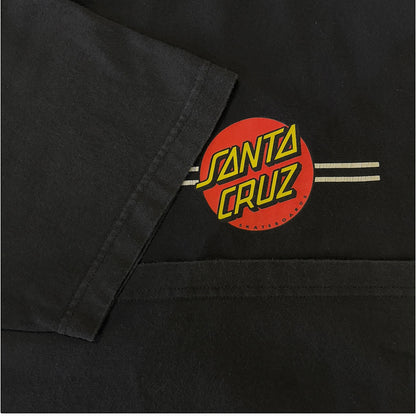 [SANTA CRUZ] Santa Cruz Dot Logo Back Print Vintage T-Shirt XL