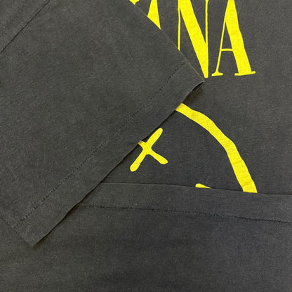 【NIRVANA】ニルヴァーナ SMILE スマイル ユーロ 90's Vintage  Tシャツ L