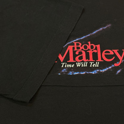 [BOB MARLEY] Bob Marley Time Will Tell vintage T-shirt XL