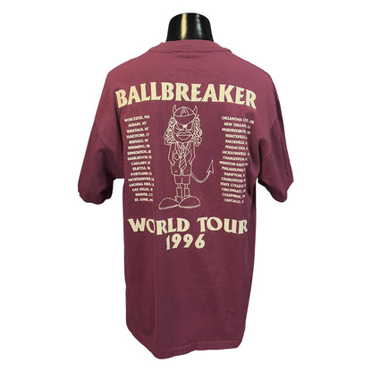 【AC/DC】エーシーディーシー "BALLBREAKER WORLD TOUR 1996" 90's Vintage Tシャツ XL