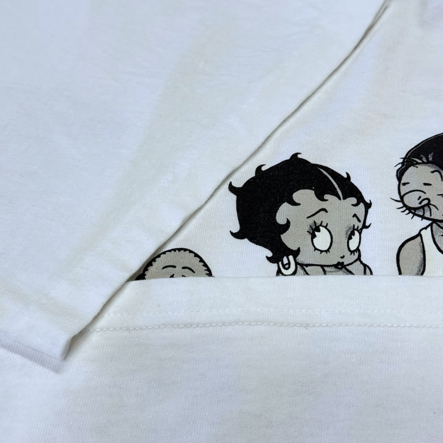 Betty Boop &amp; Popeye - Betty Boop &amp; Popeye The Sailor Vintage USA T-Shirt, Size XL