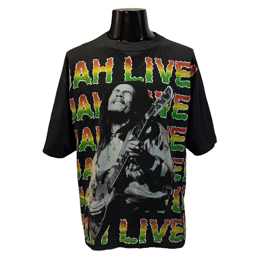 【Bob Marley】ボブ マーリー JAH LIVE Tシャツ L相当