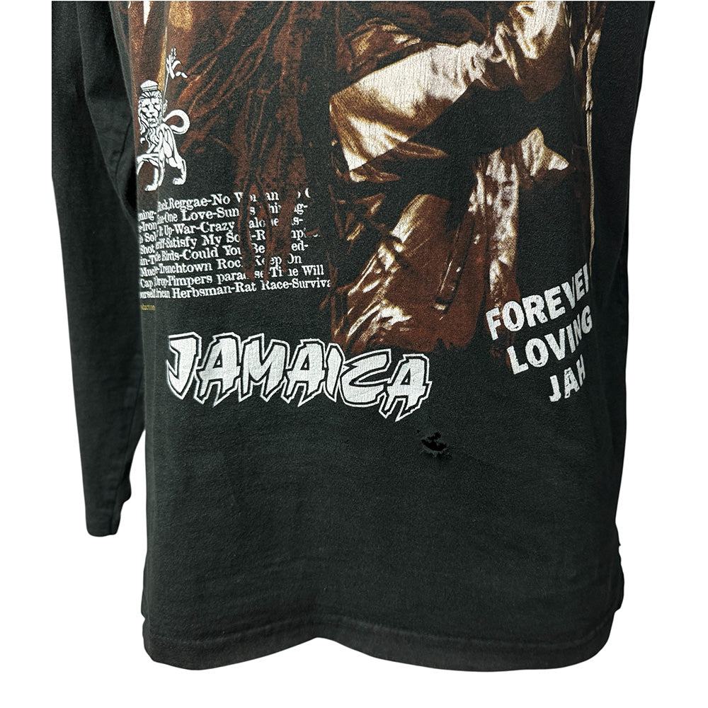 【BOB MARLEY】ボブ・マーリー "RASTAMAN FOREVER LOVING JAH" 90's Vintage ロングスリーブTシャツ