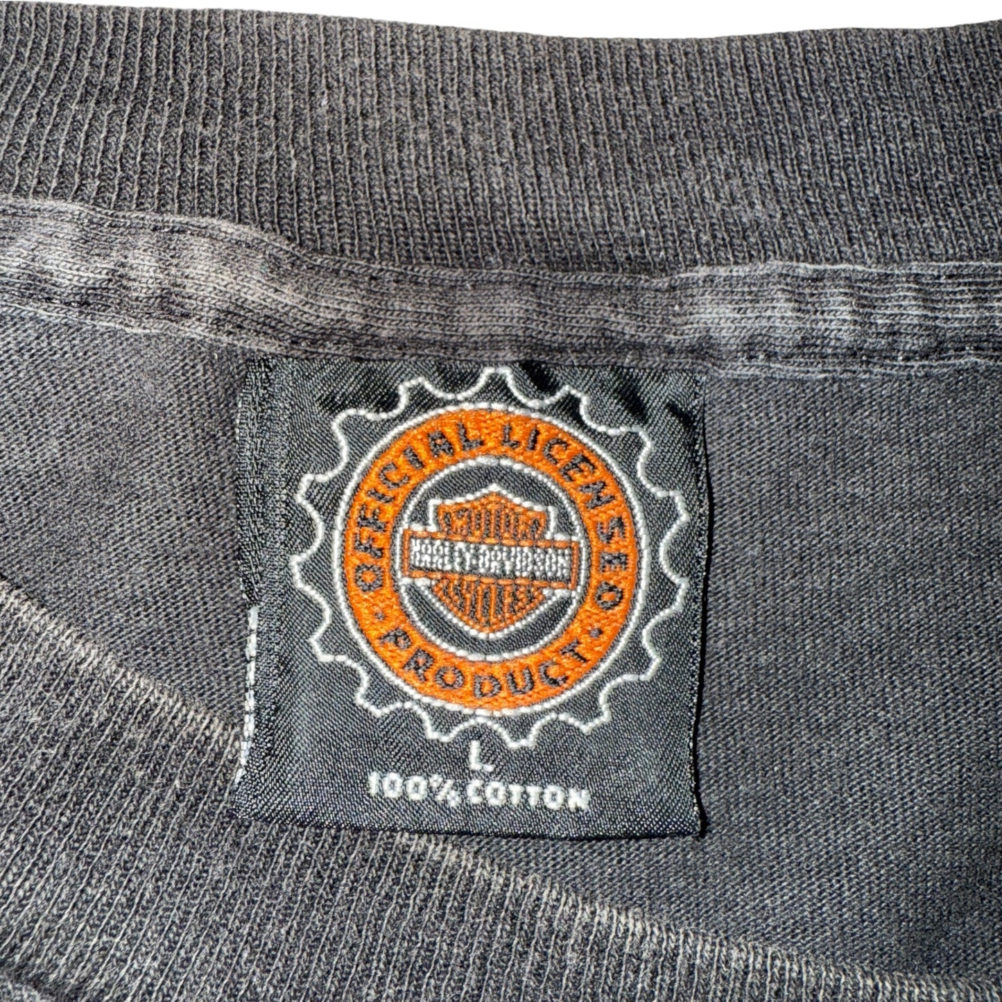 [HARLEY DAVIDSON] Harley Davidson 1996 Copyright Nothing sounds like T-shirt L