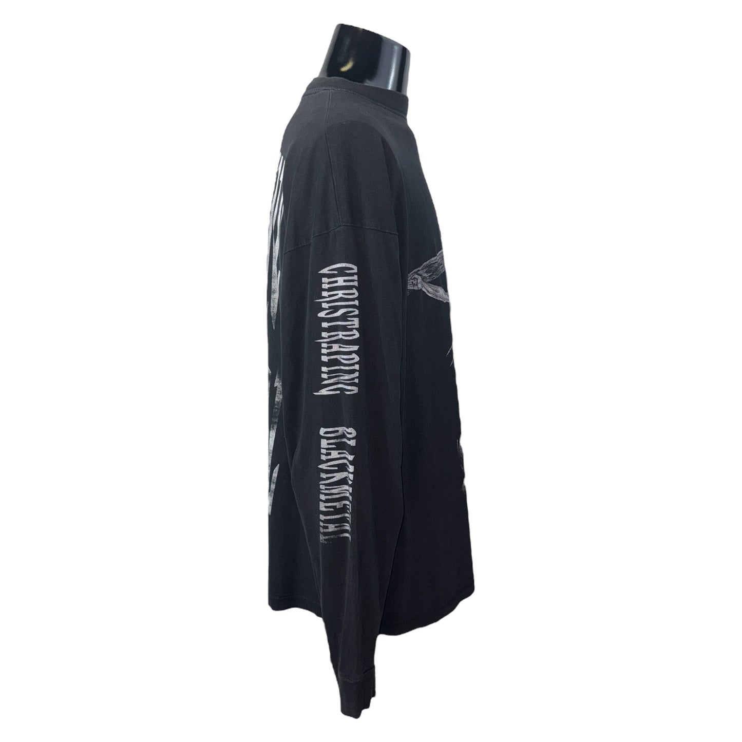 【MARDUK】マーダック　Christraping Black Metal ロングTシャツ XL相当