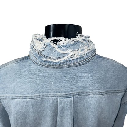 [ERLxLevi's] ERL Levi's 23AW Overshirt Woven Denim Shirt (Size XL)
