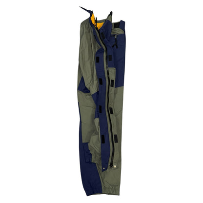 [GUCCI x THE NORTH FACE] Gucci x The North Face two-tone nylon pants, size L