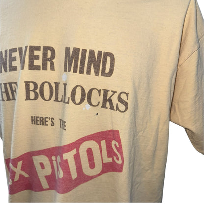 【SEX PISTOLS】セックスピストルズ NEVER MIND THE BOLLOCKS  Tシャツ XL