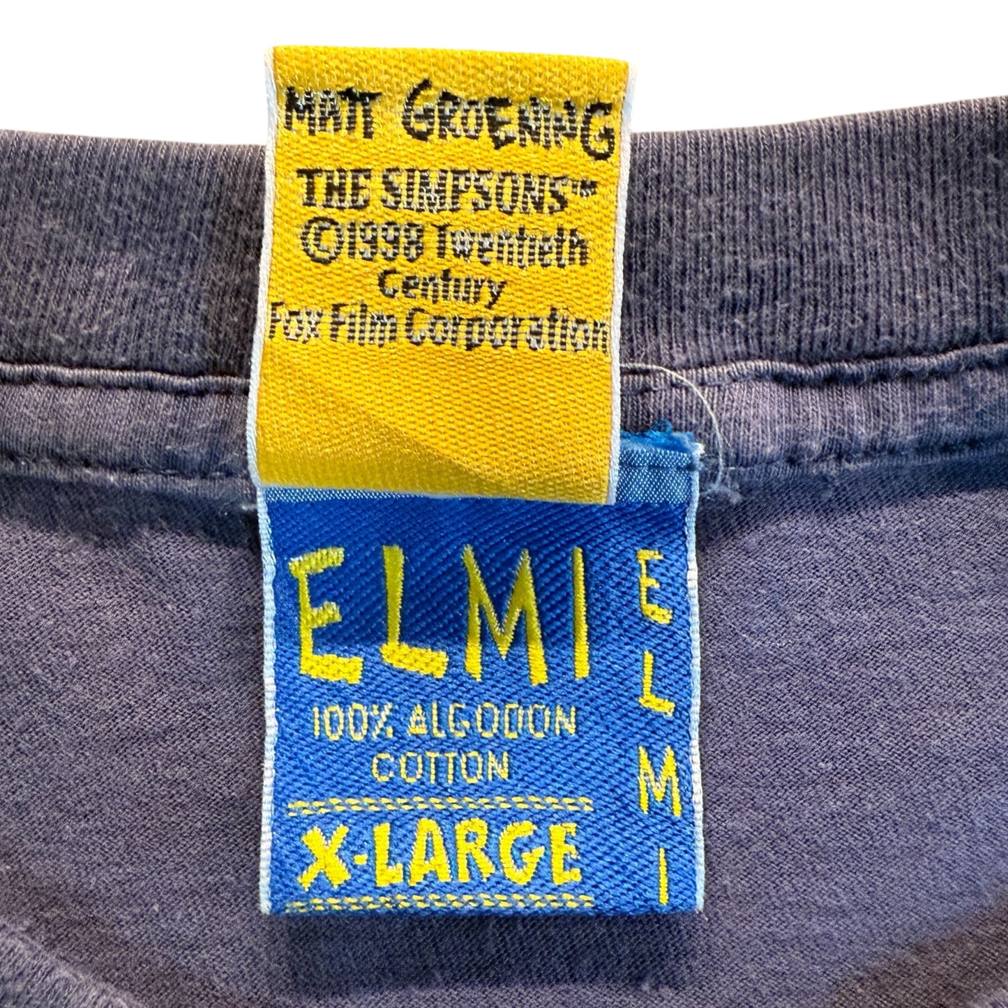 [SIMPSONS TITANIC] The Simpsons Titanic T-shirt XL