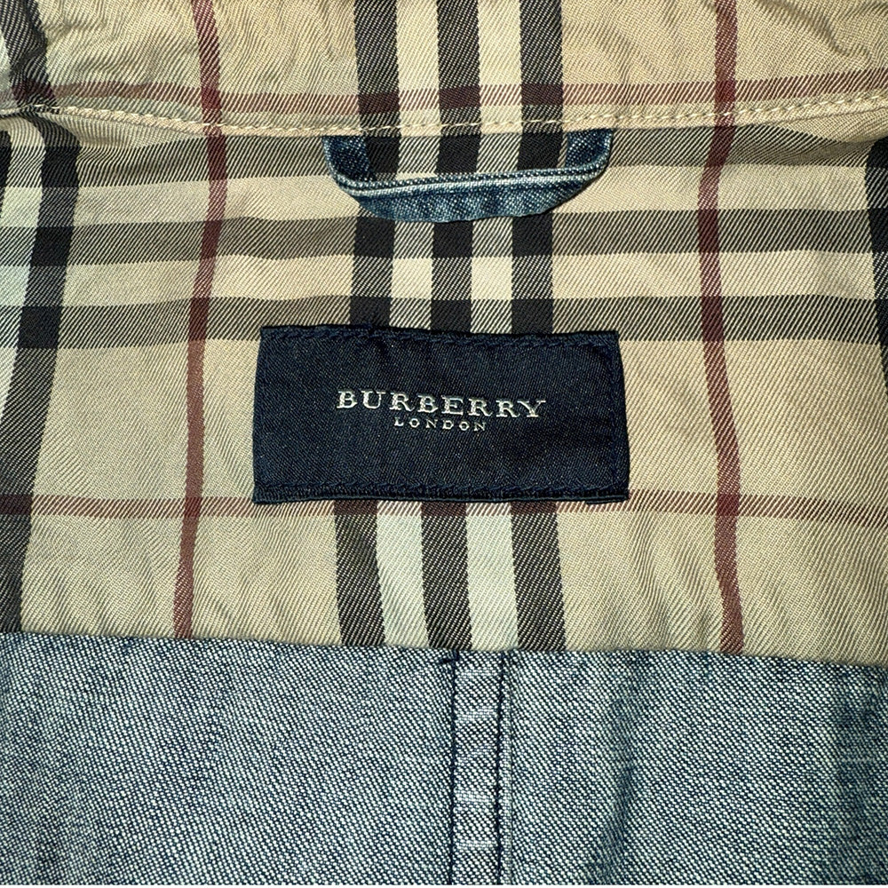 [BURBERRY] Burberry Nova Check Men's Denim Jacket