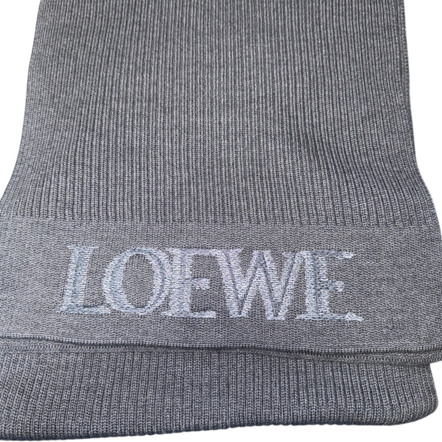 [LOEWE] Loewe scarf gray