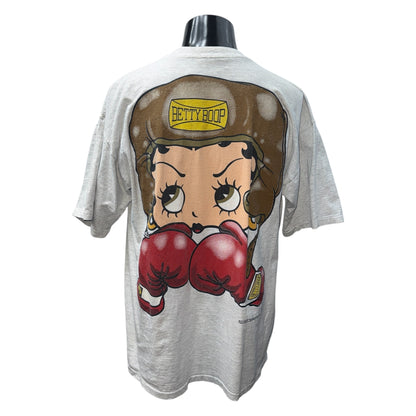 [BETTY BOOP] Betty Boop "BOXING" T-shirt