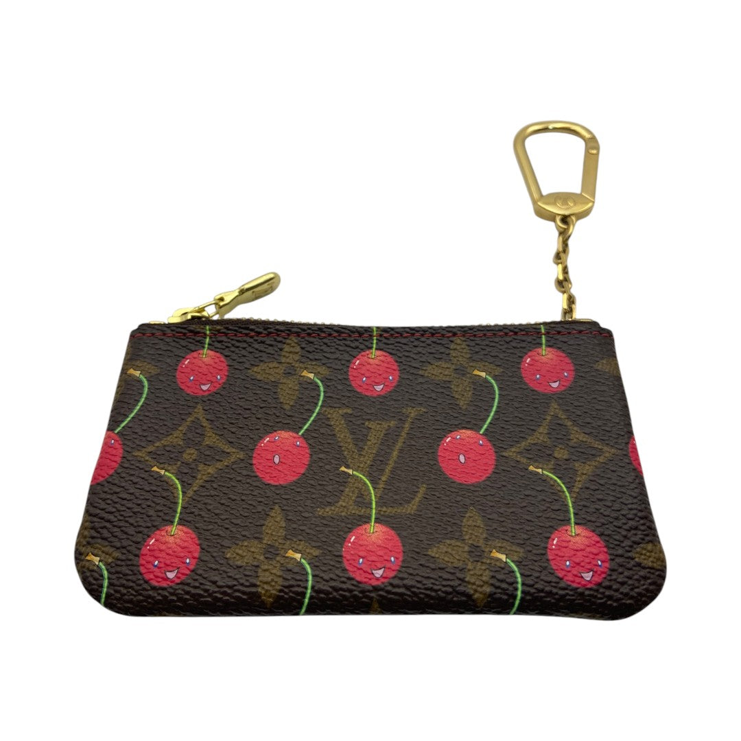【LOUIS VUITTON】ルイヴィトン ポシェット・クレ  モノグラム・チェリー