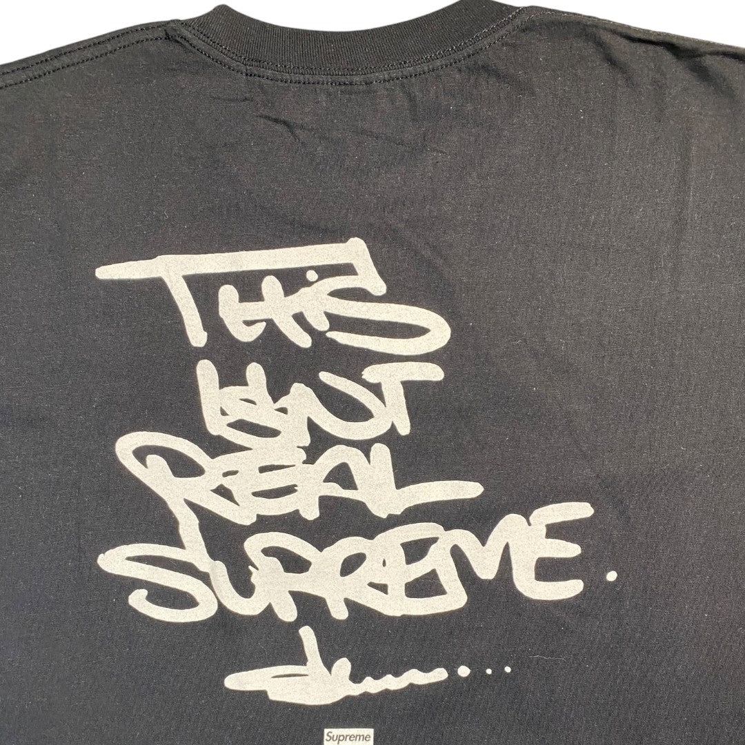 [Supreme Box Logo Tee] Supreme/Olaolu Sloan/Custom Box/Black/L