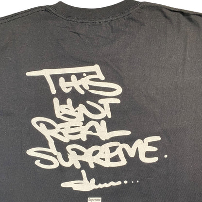[Supreme Box Logo Tee] Supreme/Olaolu Sloan/Custom Box/Black/L
