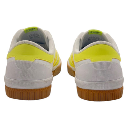 【adidas】アディダス Lucas Premiere スニーカー（ホワイト×イエローライン）/26.5cm
