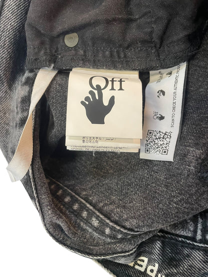 [OFF-WHITE] Off-White Chemical Wash Straight Denim Pants (Tag Included) Size: 33