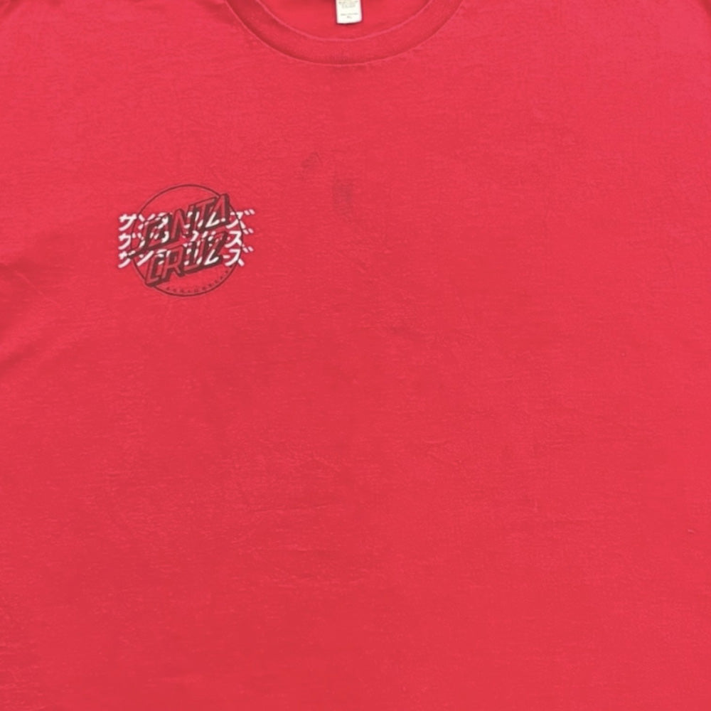 【SANTA CRUZ 】サンタクルーズ CLIME HAND クライムハンド Vintage Tシャツ XL