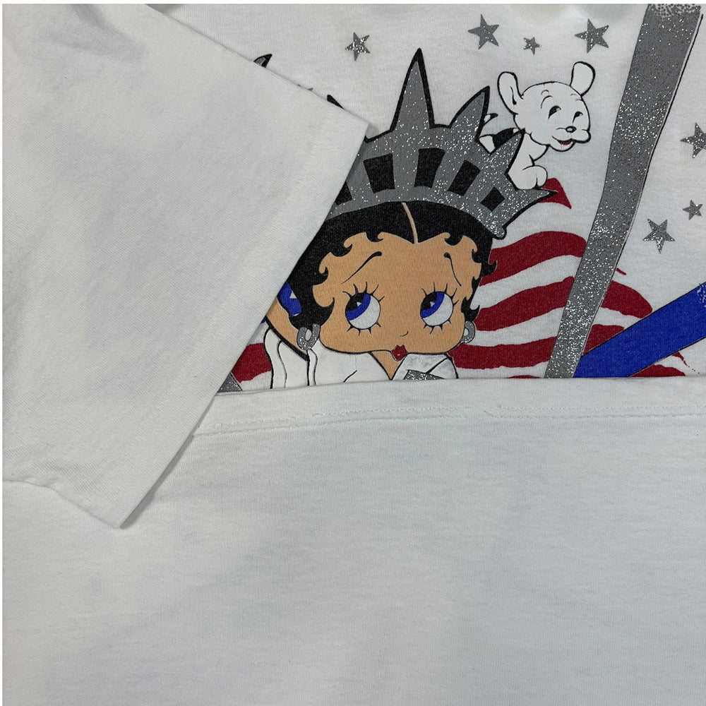 BETTY BOOP Statue of Liberty 90's Vintage T-shirt, Size XL