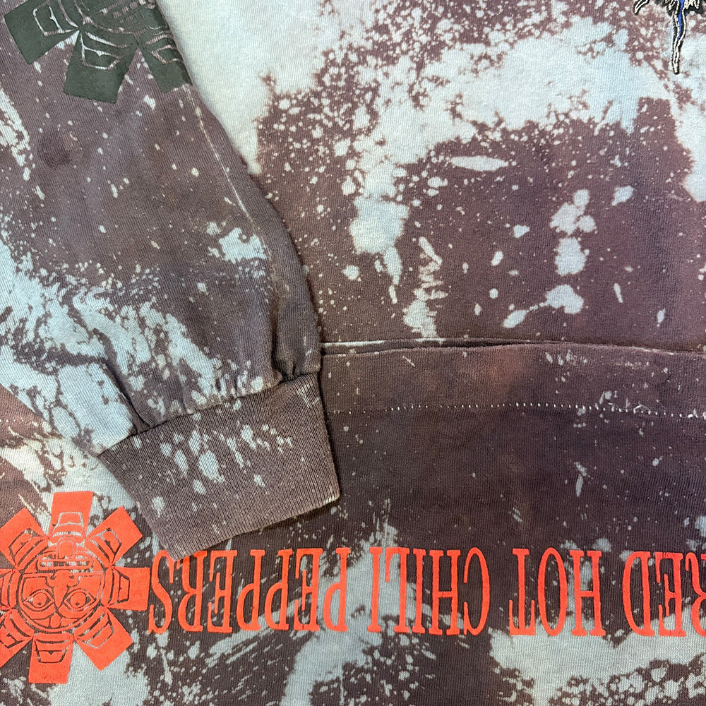 【RED HOT CHILI PEPPERS】レッドホットチリペッパーズ Vintage Tie-Dye Long Sleeve T-ShirtタイダイロンT （タグ：Fruit of the Loom・フルーツオブザルーム）XL