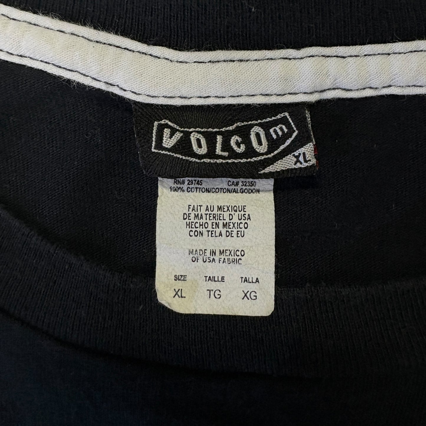 [VOLCOM] Volcom "OLD VOLCOM" Graphic T-shirt, XL