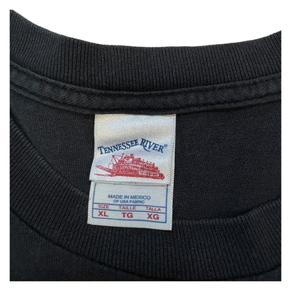 【AC/DC】エーシーディーシー "BACK IN BLACK" Tシャツ XL